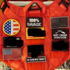 Velcro patches for Dog harness